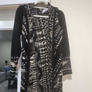 Long Knit Sweater Jacket